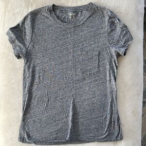 Madewell Heather Gray Short Sleeve Tee